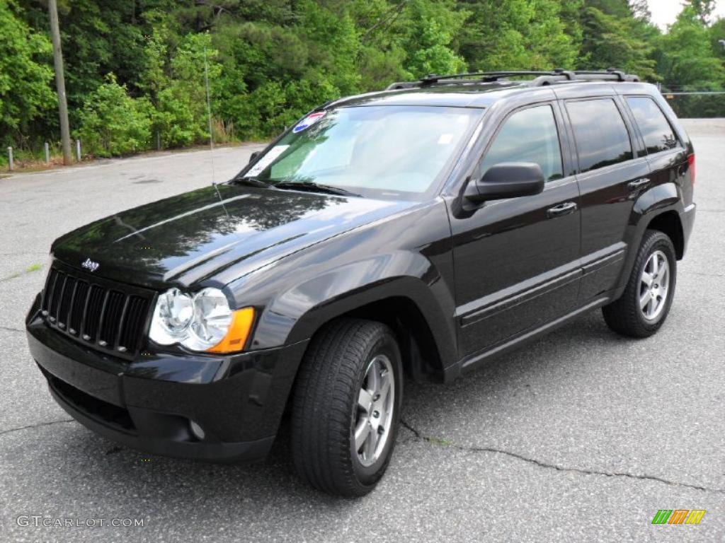 2008 Grand Cherokee Laredo - Black / Dark Slate Gray photo #1