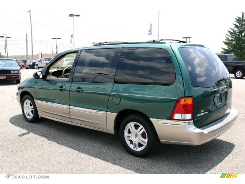2003 Windstar SEL - Tropic Green Metallic / Medium Parchment photo #4