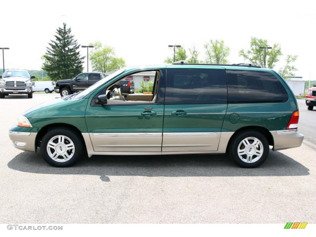 2003 Windstar SEL - Tropic Green Metallic / Medium Parchment photo #5