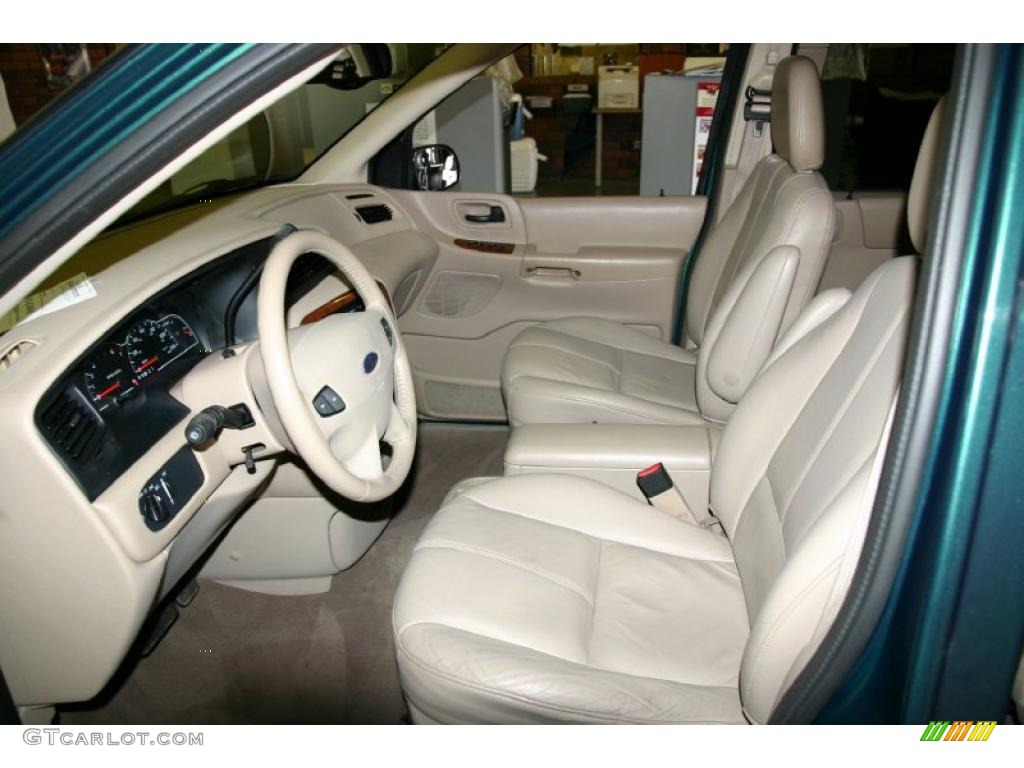 2003 Windstar SEL - Tropic Green Metallic / Medium Parchment photo #7