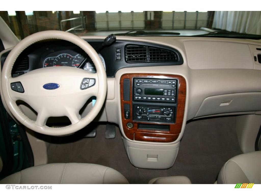 2003 Windstar SEL - Tropic Green Metallic / Medium Parchment photo #9