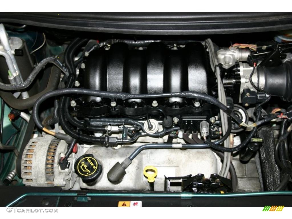 2003 Windstar SEL - Tropic Green Metallic / Medium Parchment photo #23
