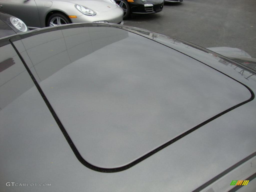 2008 911 Carrera 4S Coupe - Meteor Grey Metallic / Black photo #22