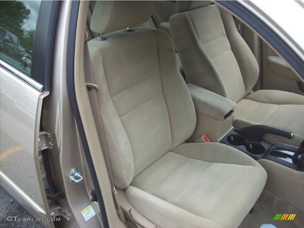 2006 Accord LX Sedan - Desert Mist Metallic / Ivory photo #15