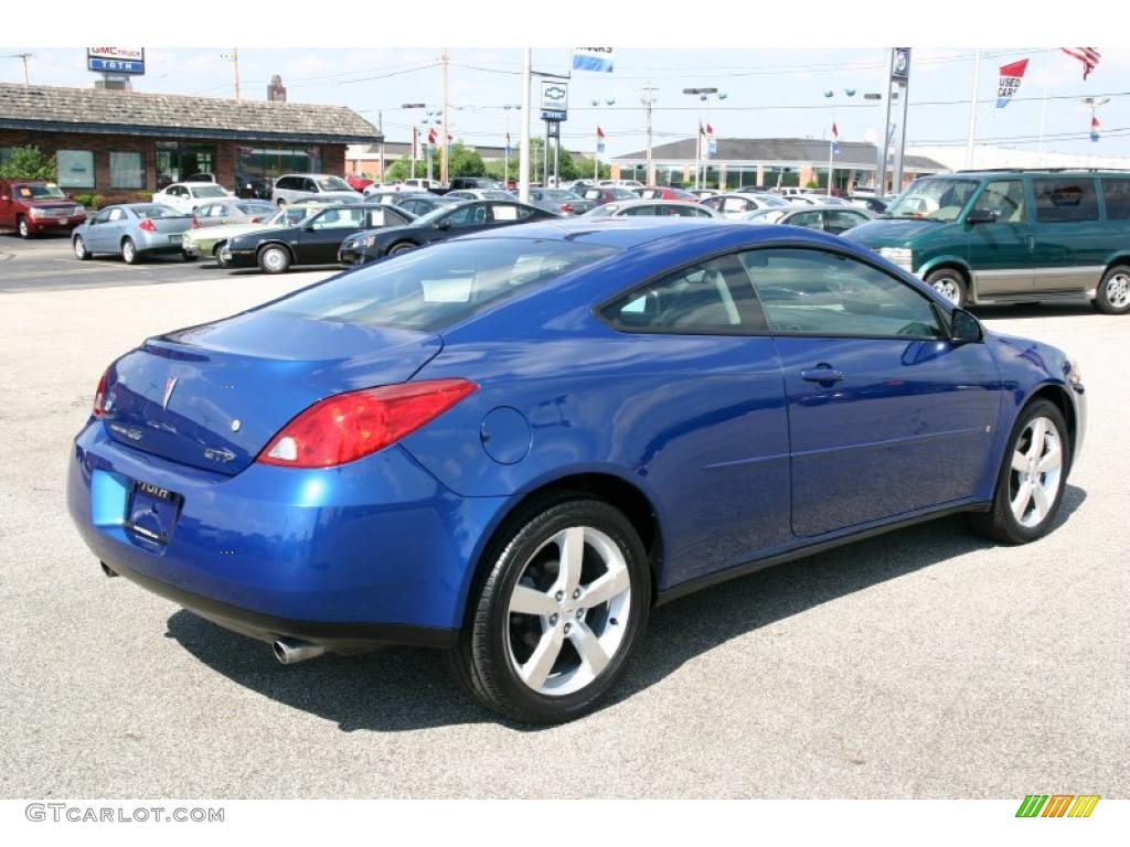 2006 G6 GTP Coupe - Electric Blue Metallic / Ebony/Morocco photo #3