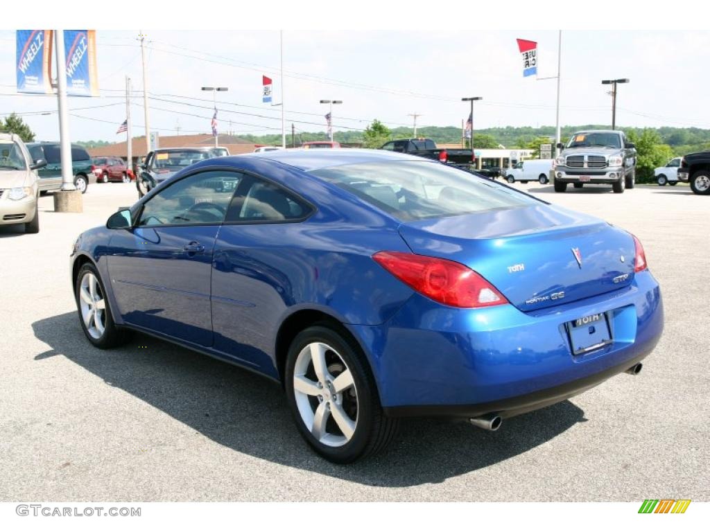 2006 G6 GTP Coupe - Electric Blue Metallic / Ebony/Morocco photo #4