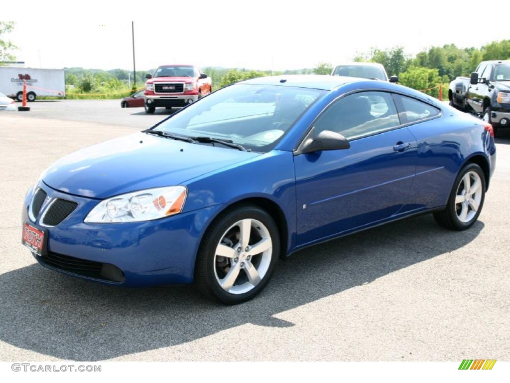 2006 G6 GTP Coupe - Electric Blue Metallic / Ebony/Morocco photo #6