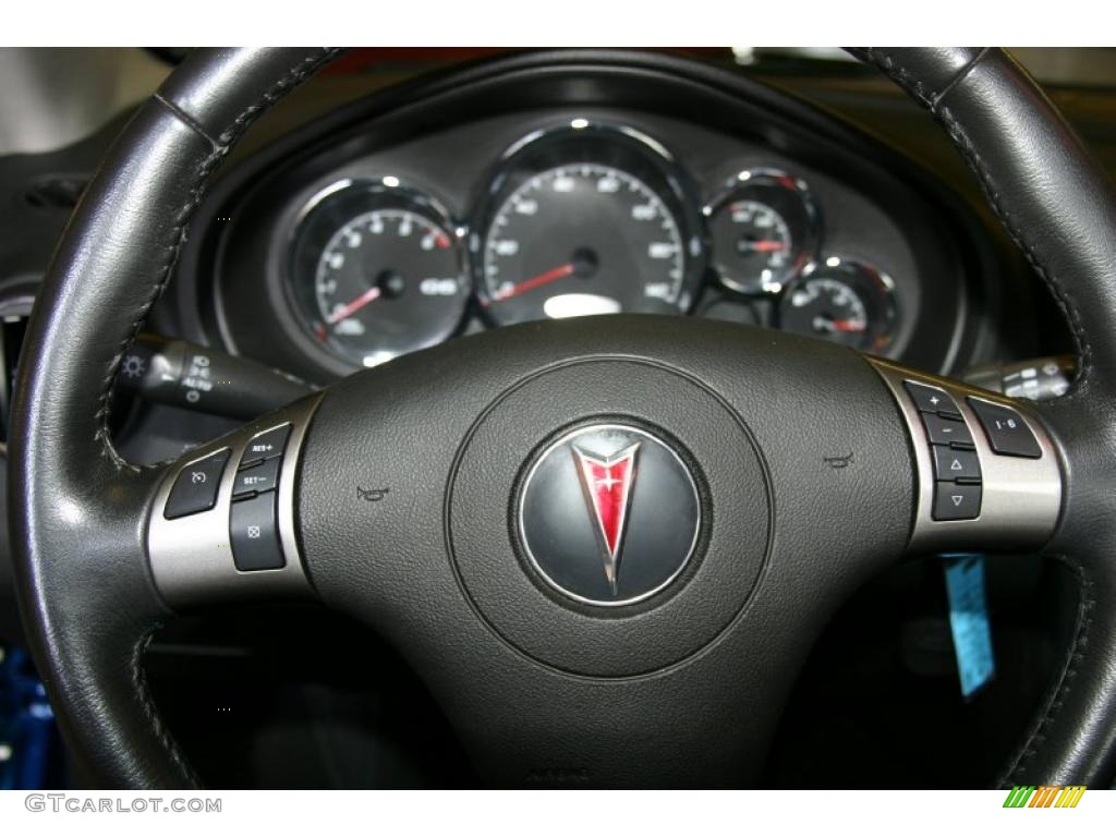 2006 G6 GTP Coupe - Electric Blue Metallic / Ebony/Morocco photo #10