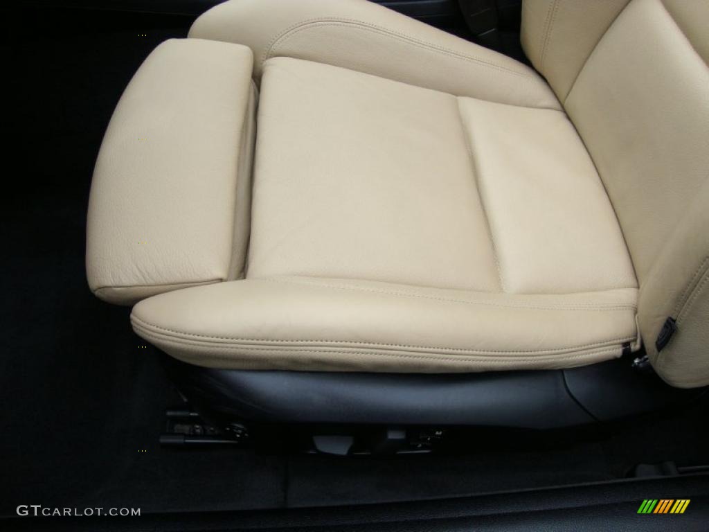 2008 1 Series 135i Convertible - Jet Black / Savanna Beige photo #16
