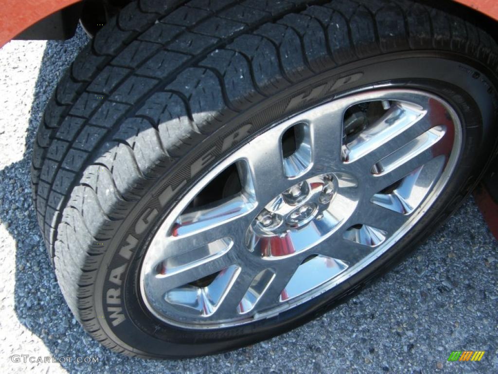 2008 Nitro R/T - Sunburst Orange Pearl / Dark Slate Gray photo #12