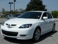 Rally White 2008 Mazda MAZDA3 s Touring Hatchback