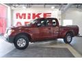 2008 Red Brawn Nissan Frontier XE King Cab  photo #1