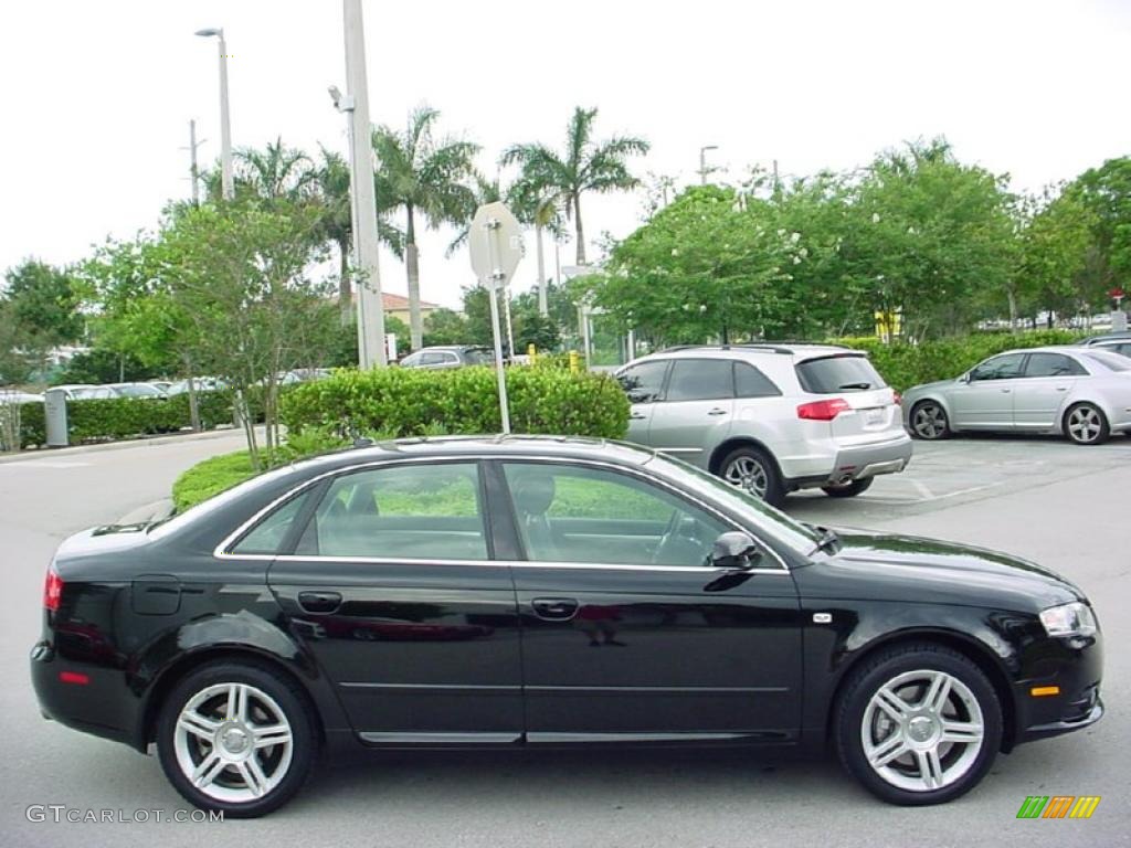 2008 A4 2.0T Special Edition Sedan - Brilliant Black / Black photo #6