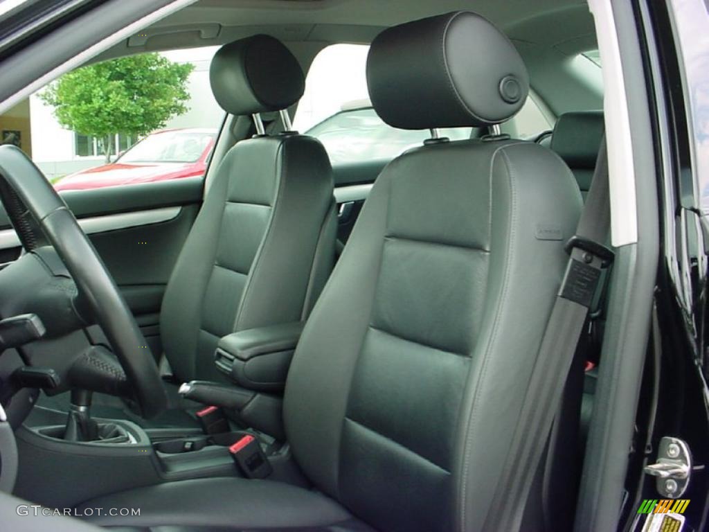 2008 A4 2.0T Special Edition Sedan - Brilliant Black / Black photo #10