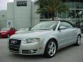 Light Silver Metallic 2007 Audi A4 2.0T Cabriolet