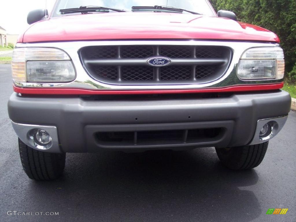 1999 Explorer XLT 4x4 - Bright Red Clearcoat / Dark Graphite photo #6