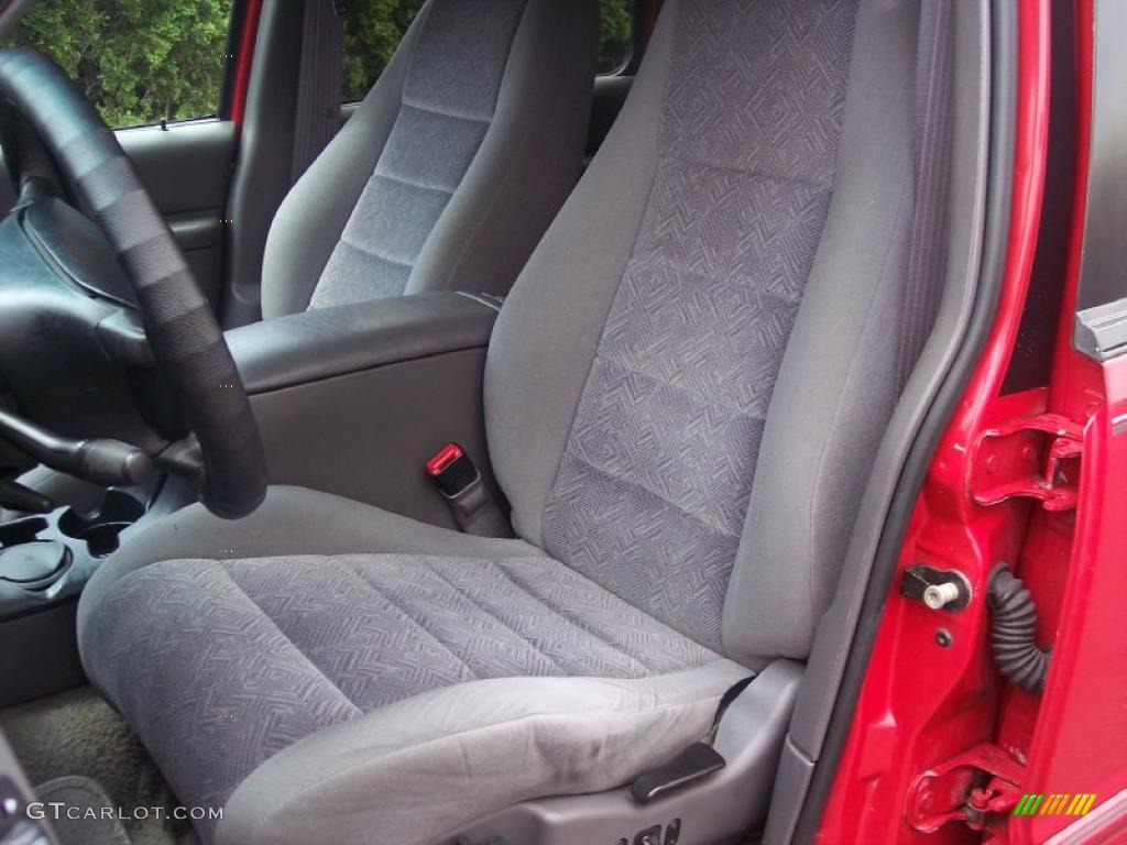 1999 Explorer XLT 4x4 - Bright Red Clearcoat / Dark Graphite photo #26