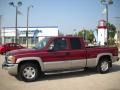 2005 Sport Red Metallic GMC Sierra 1500 SLE Extended Cab 4x4  photo #2