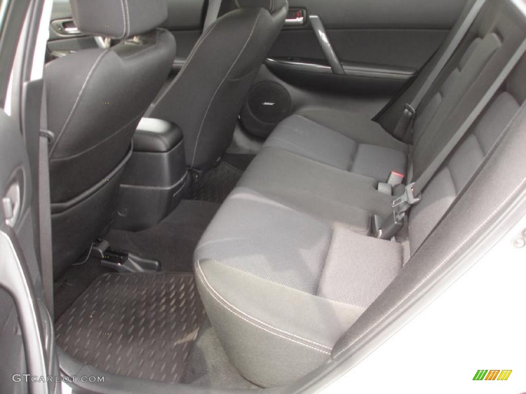 2006 MAZDA6 MAZDASPEED6 Sport - Whitewater Pearl Mica / Black photo #11