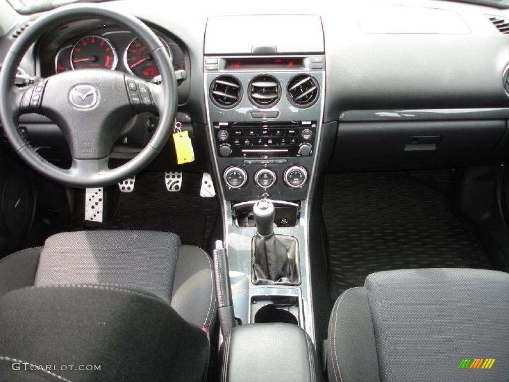 2006 MAZDA6 MAZDASPEED6 Sport - Whitewater Pearl Mica / Black photo #12