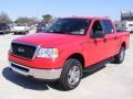 2008 Bright Red Ford F150 XLT SuperCrew 4x4  photo #1