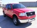 2008 Bright Red Ford F150 XLT SuperCrew 4x4  photo #4