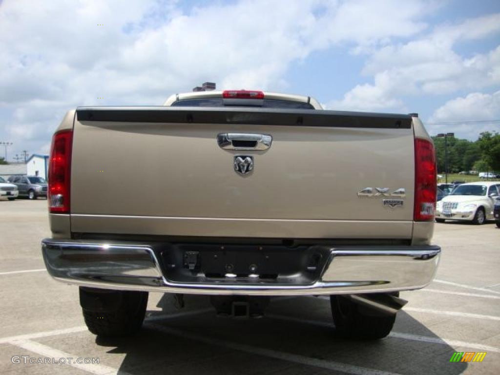 2005 Ram 1500 Laramie Quad Cab 4x4 - Light Almond Pearl / Taupe photo #4