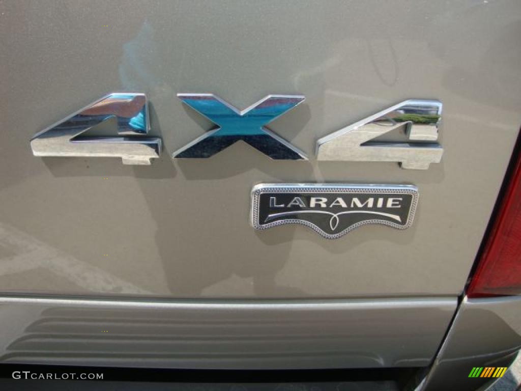 2005 Ram 1500 Laramie Quad Cab 4x4 - Light Almond Pearl / Taupe photo #35