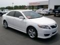 2011 Super White Toyota Camry SE  photo #1