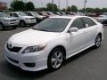 2011 Super White Toyota Camry SE  photo #2