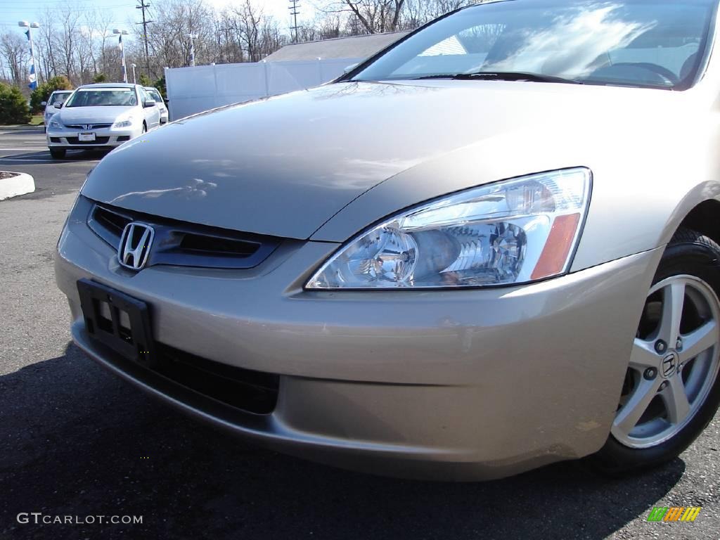 2003 Accord EX Sedan - Desert Mist Metallic / Ivory photo #9