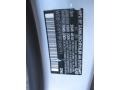 762: Diamond Silver Metallic 2008 Mercedes-Benz CLK 350 Coupe Color Code