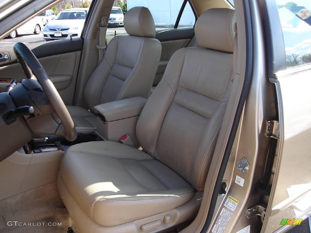 2003 Accord EX Sedan - Desert Mist Metallic / Ivory photo #13
