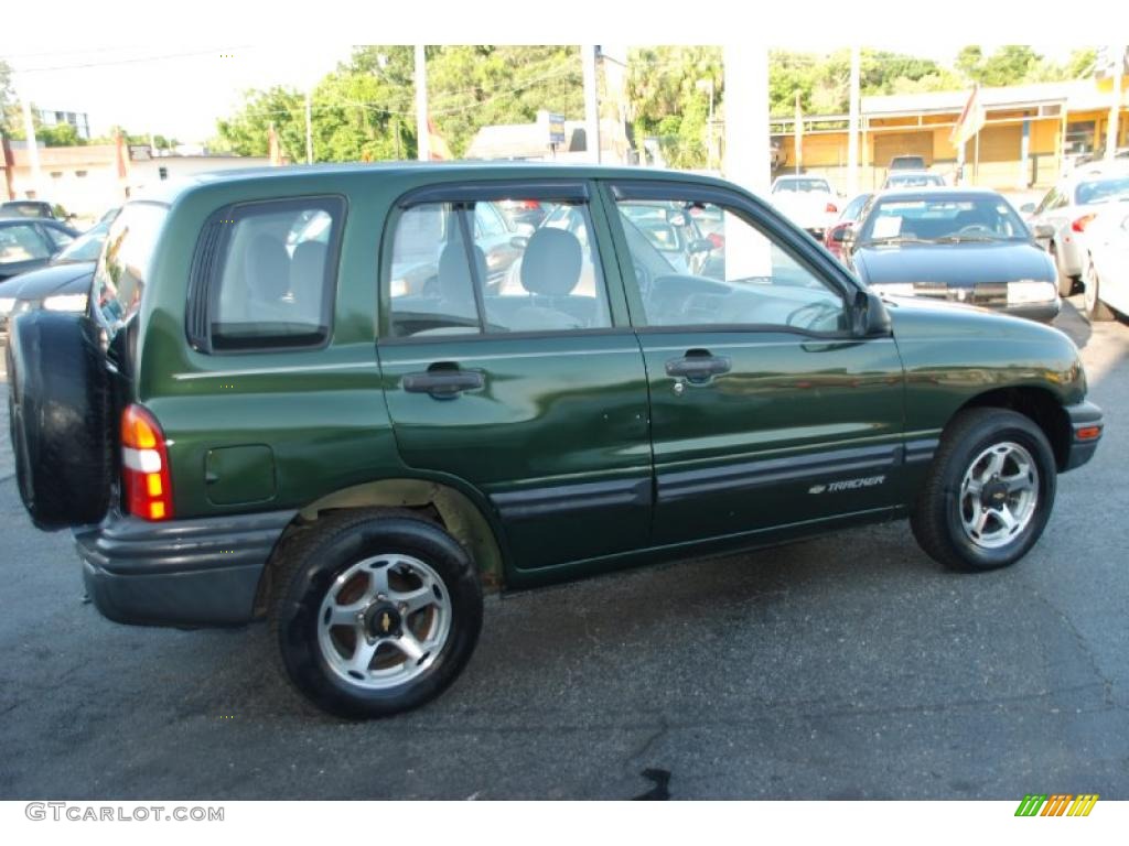 1999 Tracker  - Medium Green Metallic / Medium Gray photo #3