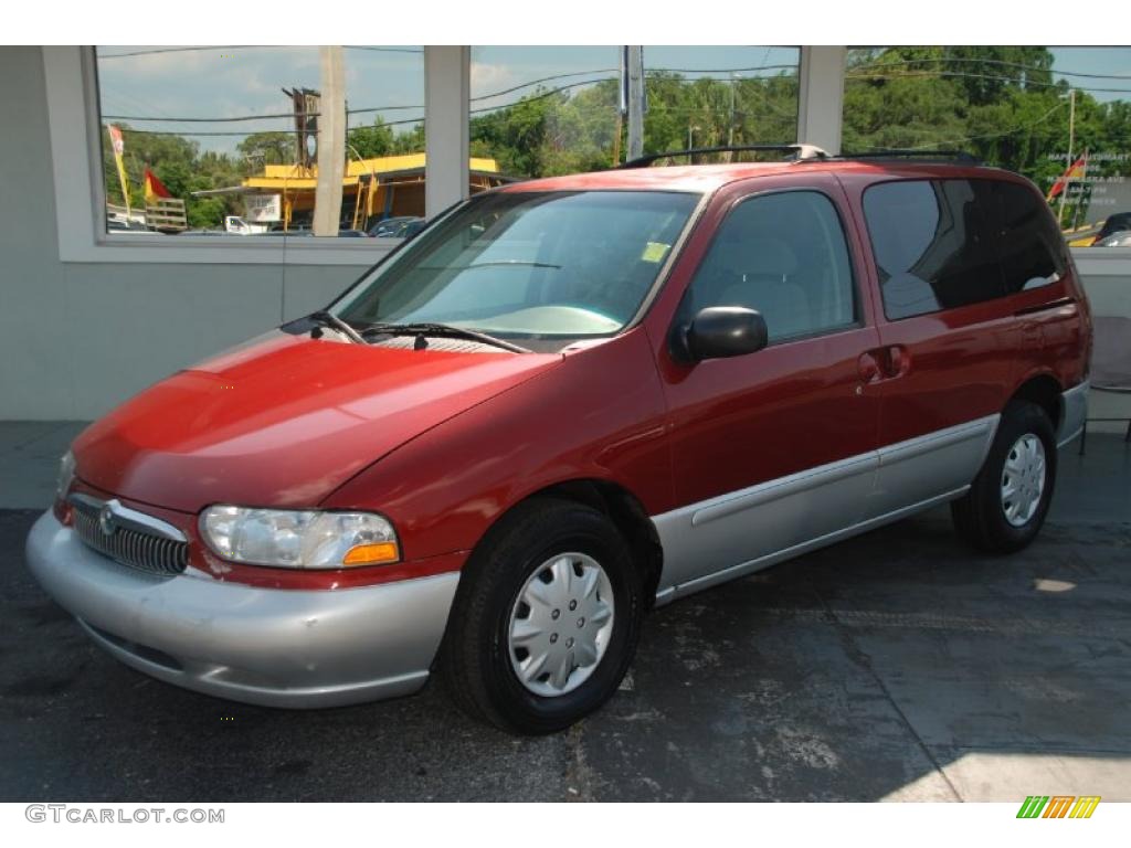 1999 Villager  - Toreador Red Metallic / Portland Grey photo #4