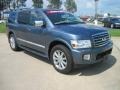 2008 Lakeshore Slate Blue Infiniti QX 56 4WD  photo #2