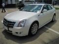 2010 White Diamond Tricoat Cadillac CTS 3.6 Sedan  photo #1