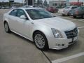 2010 White Diamond Tricoat Cadillac CTS 3.6 Sedan  photo #2