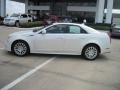 2010 White Diamond Tricoat Cadillac CTS 3.6 Sedan  photo #3