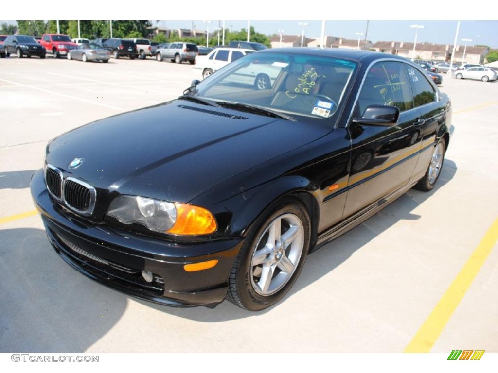 Jet Black BMW 3 Series