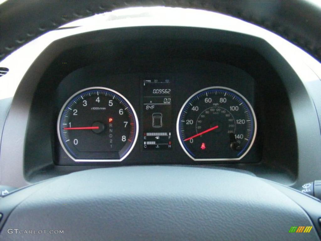 2008 CR-V EX-L 4WD - Glacier Blue Metallic / Gray photo #16