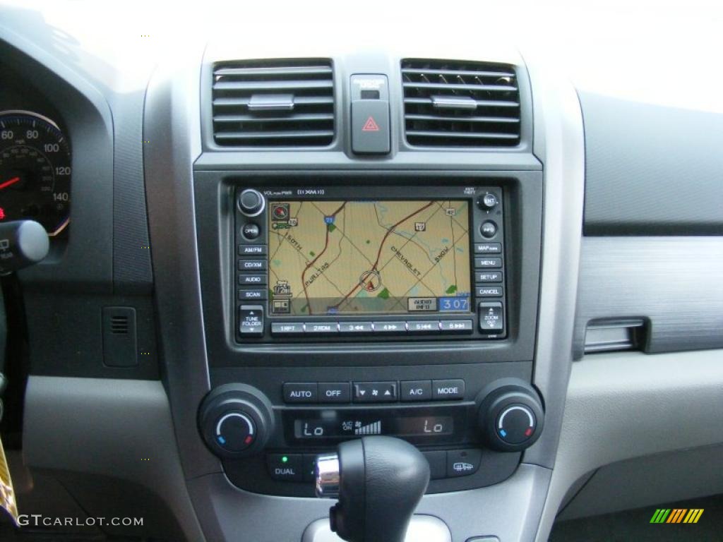 2008 CR-V EX-L 4WD - Glacier Blue Metallic / Gray photo #18