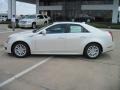 2010 White Diamond Tricoat Cadillac CTS 3.0 Sedan  photo #3