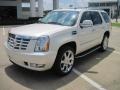 2010 White Diamond Cadillac Escalade Hybrid  photo #1