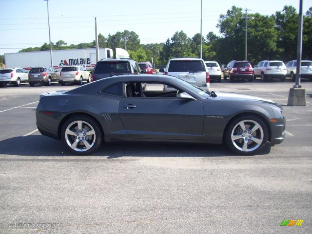 2010 Camaro SS/RS Coupe - Cyber Gray Metallic / Black photo #1