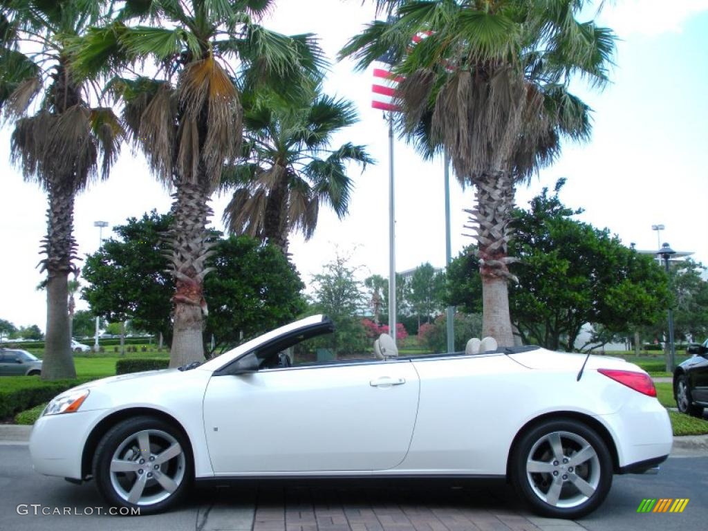 2007 G6 GT Convertible - Ivory White / Light Taupe photo #13