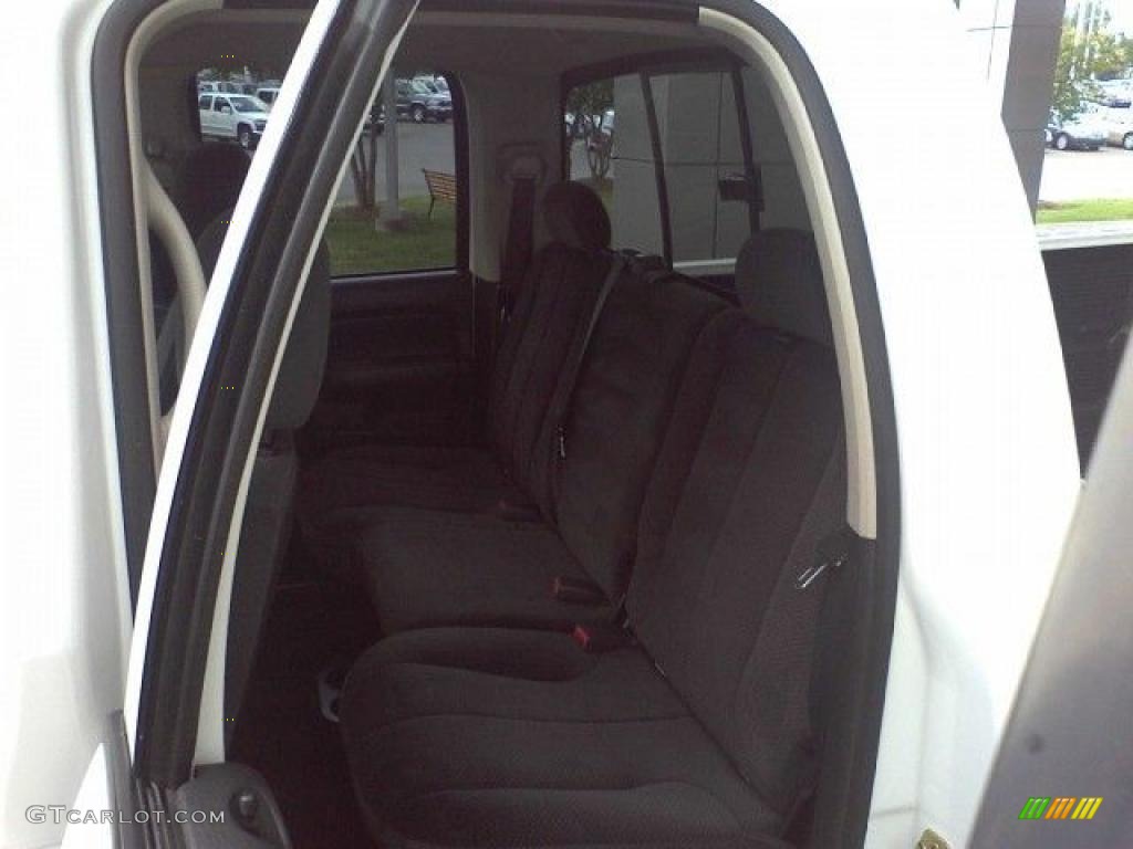 2005 Ram 1500 SLT Quad Cab - Bright White / Dark Slate Gray photo #7