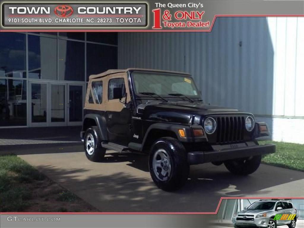 Black Jeep Wrangler