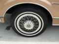 1985 Lincoln Town Car Standard Town Car Model Wheel and Tire Photo