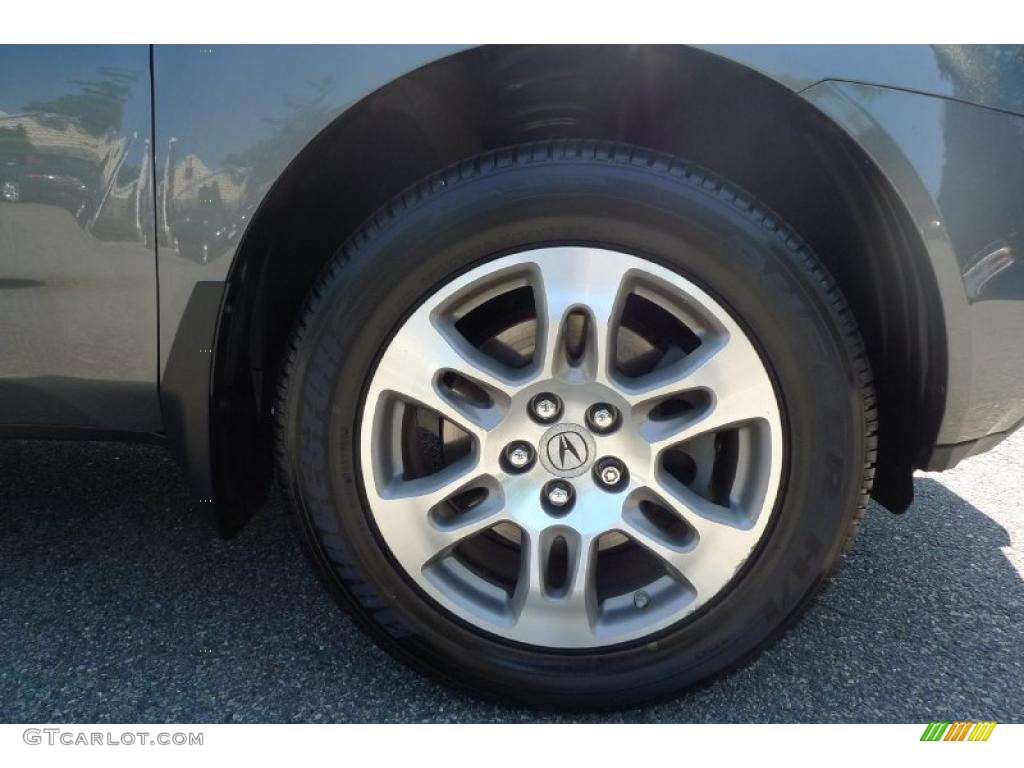 2007 MDX Technology - Nimbus Gray Metallic / Taupe photo #19